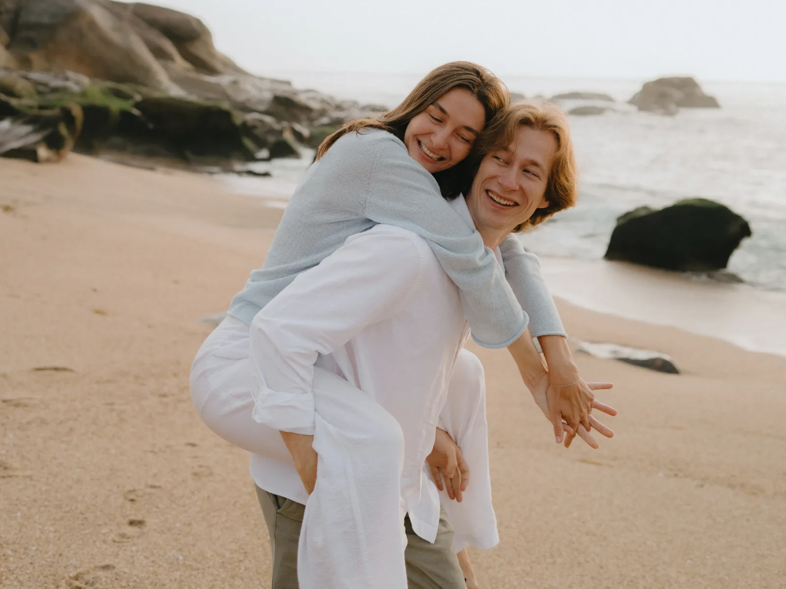 Couple and family photoshoot — Lena, Vova, Sasha