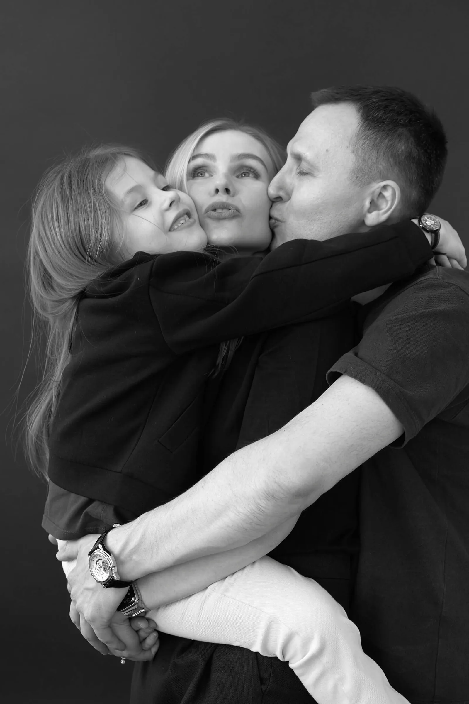 Couple and family photoshoot — Lena, Vova, Sasha